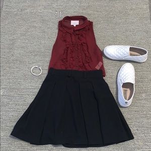 Abercrombie black skirt